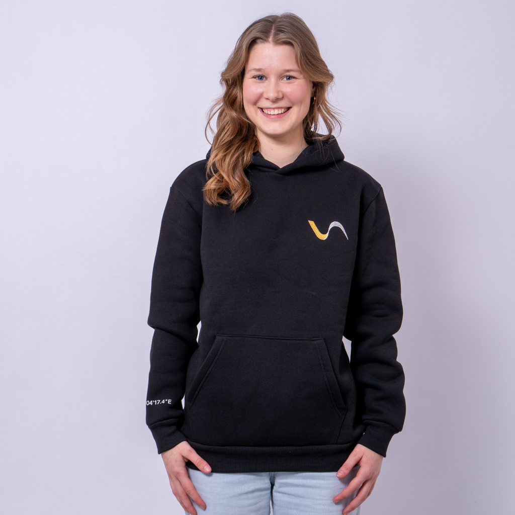 金色百年纪念连帽衫 - 男女通用